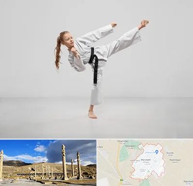 باشگاه کاراته بانوان در مرودشت