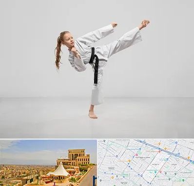 باشگاه کاراته بانوان در هاشمیه مشهد