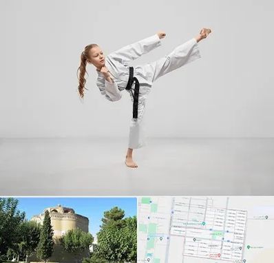 باشگاه کاراته بانوان در مرداویج اصفهان