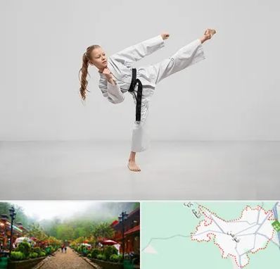 باشگاه کاراته بانوان در فومن