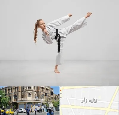 باشگاه کاراته بانوان در لاله زار