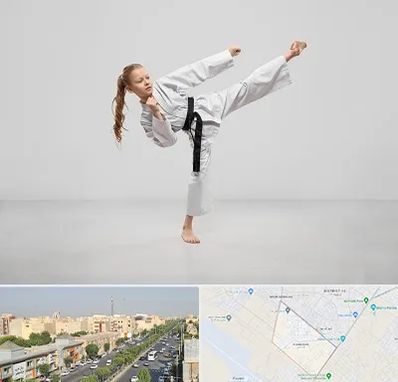 باشگاه کاراته بانوان در کیانمهر کرج