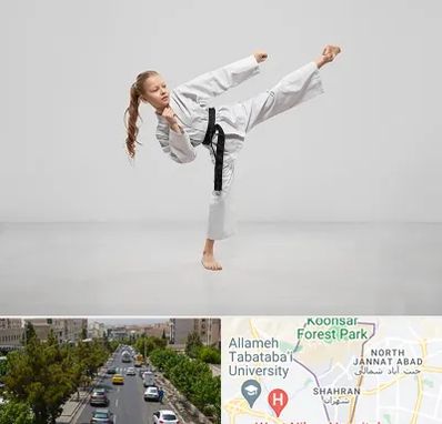 باشگاه کاراته بانوان در شهران 