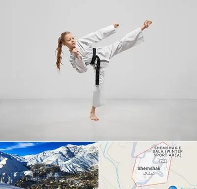 باشگاه کاراته بانوان در شمشک