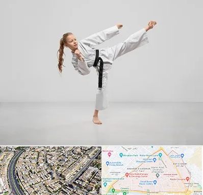 باشگاه کاراته بانوان در شهرک غرب مشهد