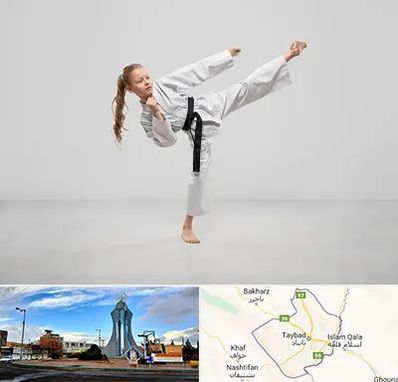 باشگاه کاراته بانوان در تایباد