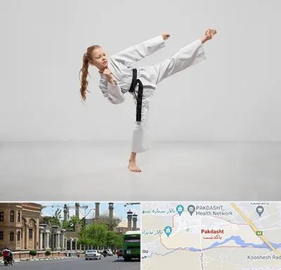 باشگاه کاراته بانوان در پاکدشت