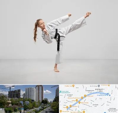 باشگاه کاراته بانوان در اندرزگو