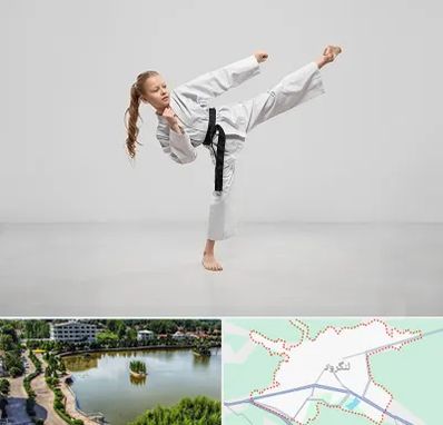 باشگاه کاراته بانوان در لنگرود