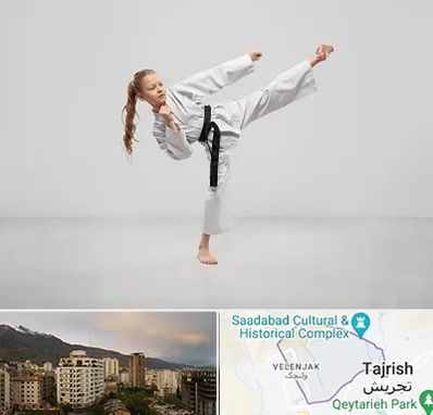 باشگاه کاراته بانوان در زعفرانیه 