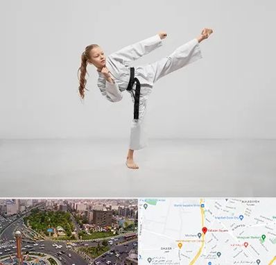 باشگاه کاراته بانوان در سبلان 