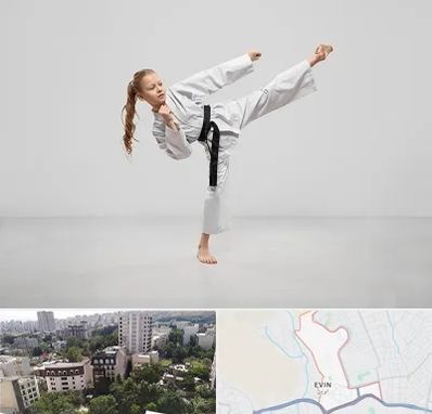 باشگاه کاراته بانوان در اوین