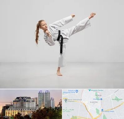 باشگاه کاراته بانوان در فرشته 