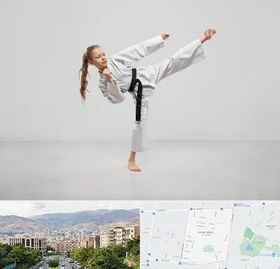 باشگاه کاراته بانوان در خانی آباد