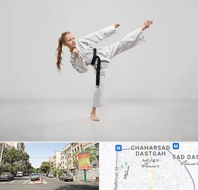 باشگاه کاراته بانوان در چهارصد دستگاه 