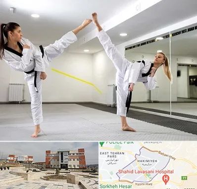 باشگاه دفاع شخصی بانوان در حکیمیه 