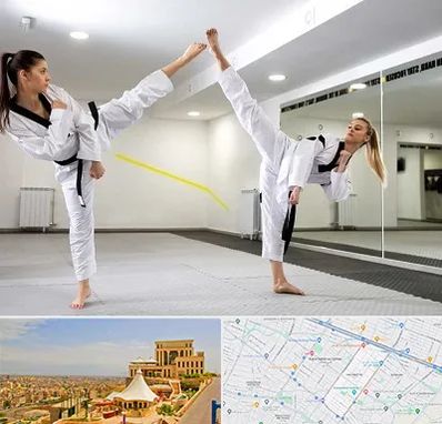 باشگاه دفاع شخصی بانوان در هاشمیه مشهد