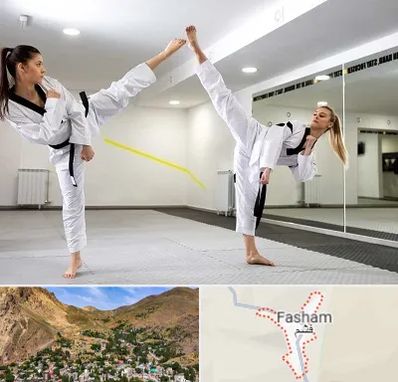 باشگاه دفاع شخصی بانوان در فشم