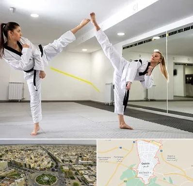 باشگاه دفاع شخصی بانوان در قزوین