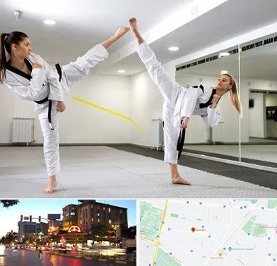 باشگاه دفاع شخصی بانوان در بلوار سجاد مشهد