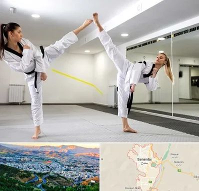 باشگاه دفاع شخصی بانوان در سنندج