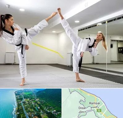 باشگاه دفاع شخصی بانوان در رامسر