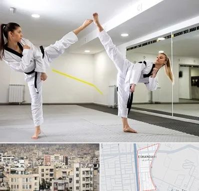 باشگاه دفاع شخصی بانوان در اسکندری