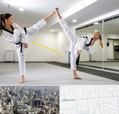 باشگاه دفاع شخصی بانوان در جیحون