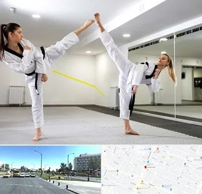 باشگاه دفاع شخصی بانوان در بلوار کلاهدوز مشهد