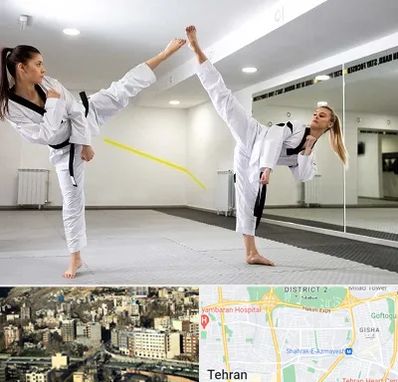 باشگاه دفاع شخصی بانوان در مرزداران 