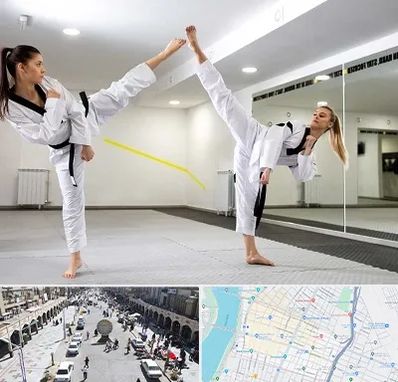 باشگاه دفاع شخصی بانوان در نادری اهواز