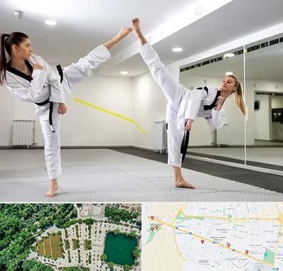 باشگاه دفاع شخصی بانوان در وکیل آباد مشهد