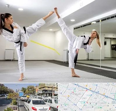 باشگاه دفاع شخصی بانوان در مفتح مشهد