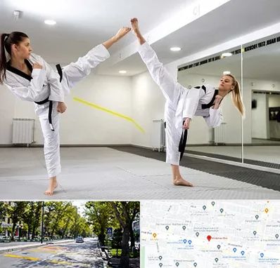 باشگاه دفاع شخصی بانوان در میرداماد 