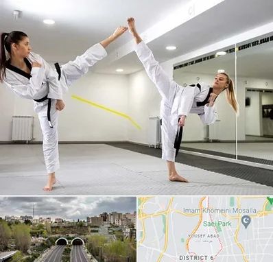 باشگاه دفاع شخصی بانوان در یوسف آباد 