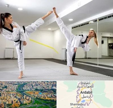 باشگاه دفاع شخصی بانوان در اردبیل