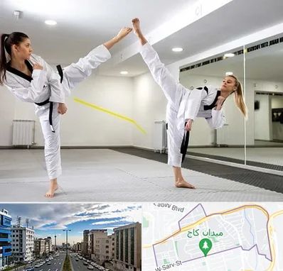 باشگاه دفاع شخصی بانوان در سعادت آباد 