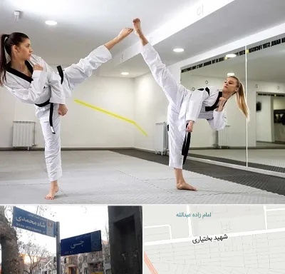 باشگاه دفاع شخصی بانوان در سی متری جی