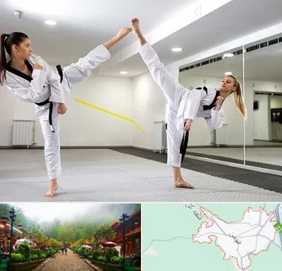 باشگاه دفاع شخصی بانوان در فومن