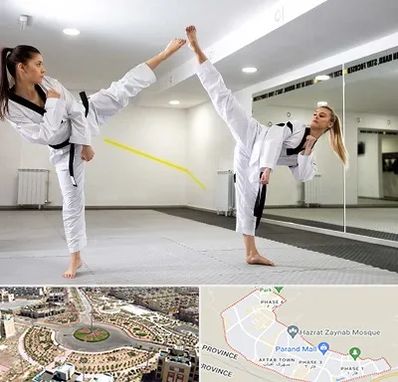 باشگاه دفاع شخصی بانوان در پرند