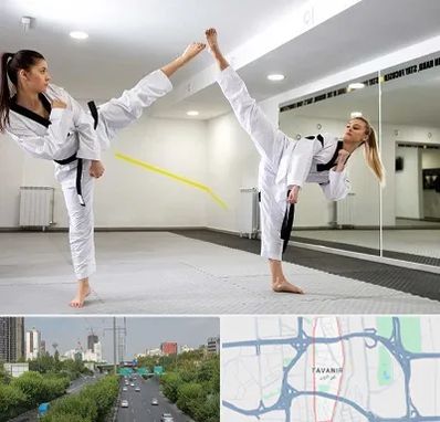 باشگاه دفاع شخصی بانوان در توانیر