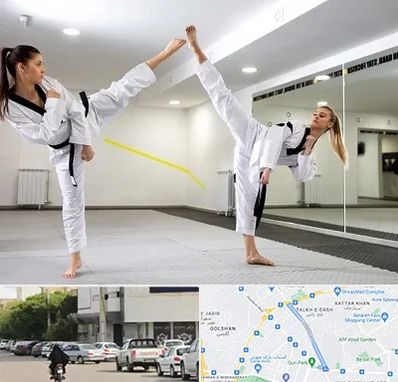 باشگاه دفاع شخصی بانوان در قدوسی شرقی شیراز