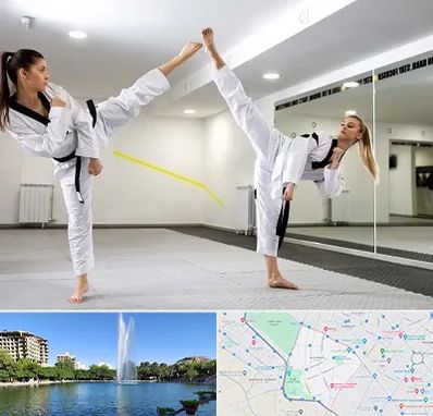 باشگاه دفاع شخصی بانوان در کوهسنگی مشهد