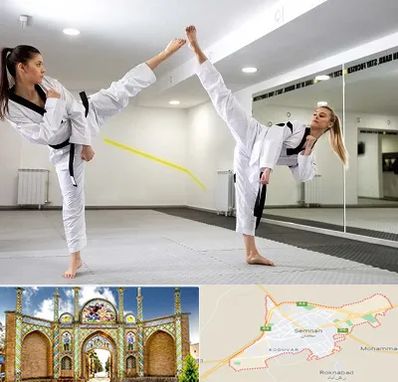 باشگاه دفاع شخصی بانوان در سمنان