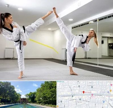 باشگاه دفاع شخصی بانوان در هشت بهشت اصفهان