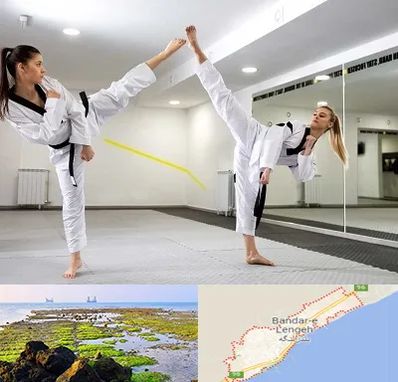 باشگاه دفاع شخصی بانوان در بندرلنگه