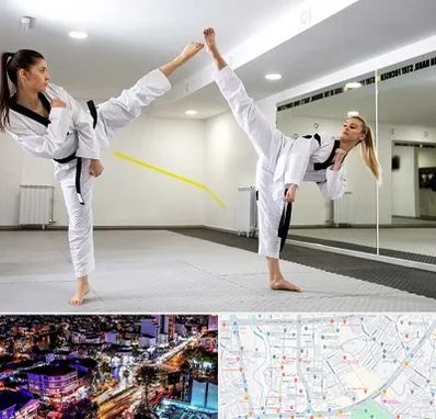 باشگاه دفاع شخصی بانوان در منظریه رشت