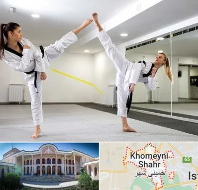 باشگاه دفاع شخصی بانوان در خمینی شهر