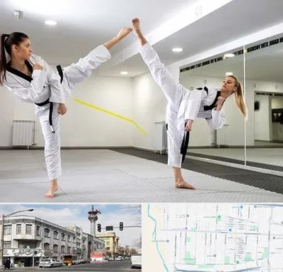 باشگاه دفاع شخصی بانوان در 17شهریور