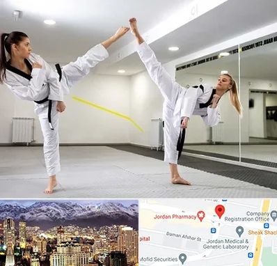 باشگاه دفاع شخصی بانوان در جردن 